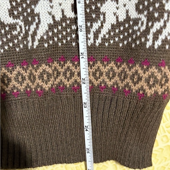 Vintage Men’s Life Trends Reindeer Sweater Size M - Picture 9 of 9